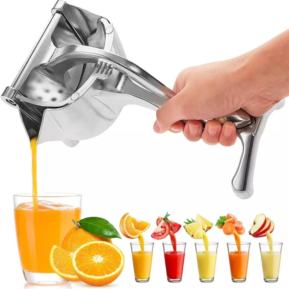 Aluminum Manual Juicer Hand Fruits Orange Lemon Juice Press Squeezer Fruit Extractor Manual Food Processors Kitchen Fruit Tools