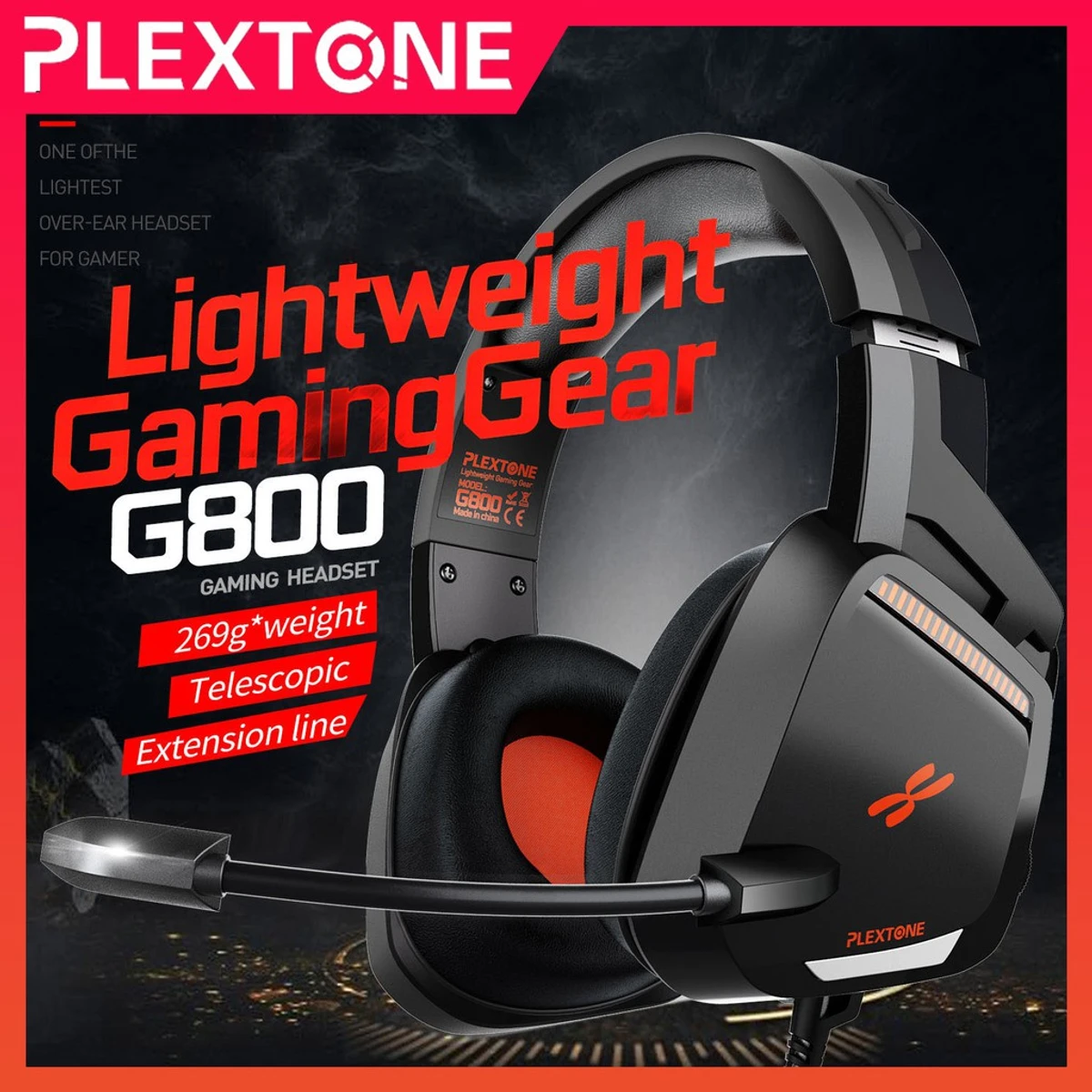 PLEXTONE G800 3.5MM GAMING HEADPHONE